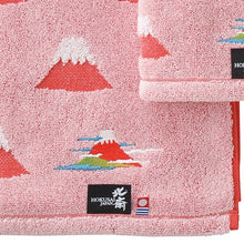 將圖片載入圖庫檢視器 🇯🇵日本製 今治認證 🌊葛飾北齋 富士山 毛巾- 🌁凱風快晴(赤富士) - Never-Never Land