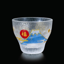 將圖片載入圖庫檢視器 Aderia 石塚硝子 緣起物mono 招財貓 富士山 鯛魚 清酒杯 玻璃杯 - Never-Never Land