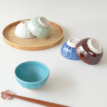 將圖片載入圖庫檢視器 美濃焼 面取り飯碗(5色入) - Never-Never Land