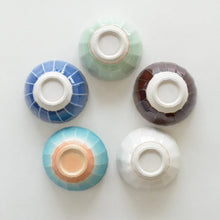 將圖片載入圖庫檢視器 美濃焼 面取り飯碗(5色入) - Never-Never Land